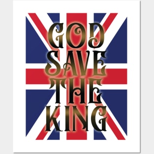 God Save the King Coronation King Charles III Posters and Art